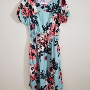 Saved by the dress floral midi dress